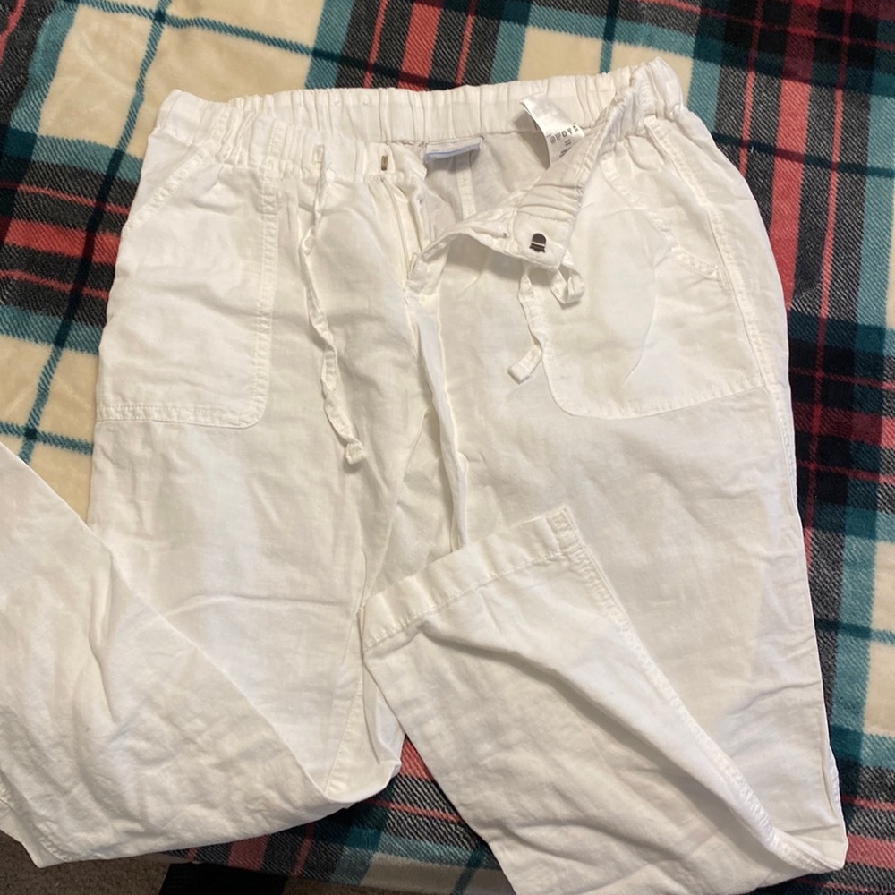 Columbia linen pants